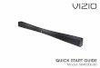 VIZIO - NeweggVIZIO If any of the following occurs, contact the dealer: - The power cord fails or frays - Liquid sprays or any object drops into your Sound Bar - Sound Bar is exposed