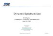 Dynamic Spectrum UseIFF, TACAN, GPS, others: 960-1240 MHz Amateur: 1240-1300 MHz ... You can use this channel if you have a monitoring system with an elevated antenna within ... RF