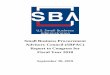 Small Business Procurement Advisory Council (SBPAC) …basic pay payable for grade GS-15 of the General Schedule under Section 5332 of such title (including comparability payments