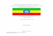 FEDERAL DEMOCRATIC REBUBLIC OF ETHIOPIA...2018/02/02  · F IN A L D R A F T -V e r. 1 LIST OF TABLES Table 1: Alignment of the REDD+ objectives with Ethiopia's GTP and CRGE Table