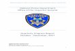 Oakland Police Department Office of the Inspector GeneralOakland Police Department, Office of Inspector General, Quarterly Progress Report (October - December, 2017) 3 Introduction