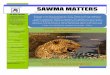 February 2013 SAWMA MATTERS Electronic newsletter of the ... · bird atlas, and was lead author on the bird atlas of the Southern Africa. Together with Ian Sinclair and Warwick Tarboton
