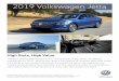 2019 Volkswagen Jetta - JorgeVW.com · Jetta is designed to stand apart from other compact cars, with more sophisticated styling and LED headlights and taillights. Cabin appointments