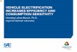 VEHICLE ELECTRIFICATION INCREASES EFFICIENCY AND CONSUMPTION SENSITIVITY · 2016-04-26 · VEHICLE ELECTRIFICATION INCREASES EFFICIENCY AND CONSUMPTION SENSITIVITY. Henning Lohse-Busch,