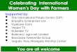 Celebrating International Women's Day with Farmers...Zero-grazing dairy cattle system was introduced in mid-1980s because of: Land shortage, Improve household nutrition & income and,
