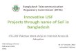 ITU-USF Pakistan Work shop on Internet Access & Adoption · Phone Ltd. (GP), 45% Robi Axiata Limited (Robi), 30% Banglalink Digital Communication Limited, 22% ... A Management committee