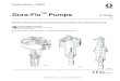 311828J - Dura-Flo Pumps, Instructions-Parts, English · Models 4 311828J Dura-Flo Pumps with NXT™ Air Motors Part Nos. (continued) Pump Part No., Series Lower Part No. Lower Model,
