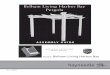 Belham Living Harbor Bay Pergola - Hayneedle• Hacksaw (or a motorized cutting device designed to cut steel) A B C I CONCRETE - Ready Mix Not to Scale 6 Belham Living Harbor Bay Pergola