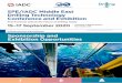 SPE/IADC Middle East Drilling Technology Conference and … · 2020-03-14 · The SPE/IADC Middle East Drilling Technology Conference and Exhibition is one of the biggest drilling