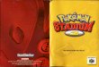 Pokemon Stadium 2 - Nintendo N64 - Manual - gamesdatabase · THE NINTENDO@ 64 CONTROLLER Control Stick Function The Nintendo 64 Control Stick uses an analo ue system to read the angles