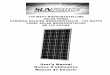 130 WATT MONOCRYSTALLINE SOLAR PANEL PANNEAU SOLAIRE …pdf.lowes.com/howtoguides/787769371267_how.pdf · 2012-10-18 · 130 WATT MONOCRYSTALLINE SOLAR PANEL PANNEAU SOLAIRE MONOCRISTALLIN