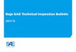 Baja SAE Technical Inspection BulletinBaja SAE Technical Inspection Bulletin 2017-5 . Introduction ... also meet spill prevention rules, as a removable tank can still be filled in