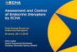 Assessment and Control of Endocrine Disruptors by ECHA · 2020-01-24 · Assessment and Control of Endocrine Disruptors by ECHA First Annual Forum on Endocrine Disruptors Brussels,