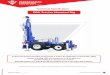 PRD Tractor Mounted Rig - prdrigs.com...Rig hydraulic system is powered from Tractor Engine with PTO option through Transfer Gearbox arrangements -75 hp/90 hp . Mast Assembly ... A