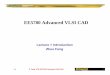 EE5780 Advanced VLSI CAD zhuofeng/EE5780Fall2013_files/Lecture_01_ 1.9 Z. Feng MTU EE5780 Advanced VLSI CAD Why Scaling? Technology shrinks by ~0.7 per generation With every generation