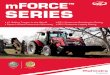 mFORCETM SERIES - Mahindra Dealer Sites...The Mahindra mFORCE is a powerful and heavy-duty full-size utility tractor. With professional-grade 105 HP models, a wide range of available