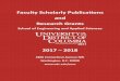 Faculty Scholarly Publications and Research Grantsdocs.udc.edu/seas/scholarly-grants-1718.pdf · UDC is a vibrant place with faculty collaborating on interdisciplinary grant proposals,
