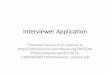 Interviewer Application - Food and Agriculture Organization · •Know how to open an complete a case •Know how to synchronize Interviewer with the server . Overview, purpose, and