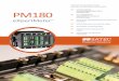 MUCHAS APLICACIONES, INCLUYENDO: PM180 · SATEC eXpertMeterTM PM180 es un analizador de alto rendimiento que permite usos versátiles. El alto rendimiento del PM180, junto con el