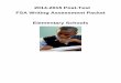 2014-2015 Post-Test FSA Writing Assessment Packet ...languageartsreading.dadeschools.net/pdf/Writing... · Juliette Gordon Low: A Guiding Light for Girls . Juliette Gordon Low is