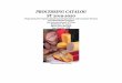PROCESSING CATALOG SY 2019-2020 - VDACS · PROCESSING CATALOG SY 2019-2020 Prepared by the Virginia Department of Agriculture and Consumer Services Food Distribution Program 102 Governor