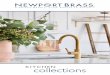 collections - Newport Brass · provides the ability to mix and match coordinating accessories including bar/prep faucets, water dispensers, pot fillers, soap dispensers, and air gaps,