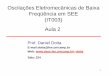 Oscilações Eletromecânicas de Baixa Freqüência em SEE ...dotta/it003/Aula_2.pdf · P. Sauer and M. Pai, Power System Dynamics and Stability. 18 ... Power System Dynamic Response