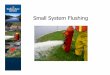 Small System Flushing - Newfoundland and Labrador · Flushing Periodic flushing of distribution systems can remove sediment and bio-films built up inside water distribution piping