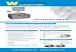 Rapid Thermal Process - Allwin21 · Rapid Thermal Process ALLLWIN21 CORP. AccuThermo AW 410 Introduction The AccuThermo AW410 was derived from the AG Associates 610 production-proven