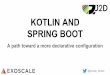 KOTLIN AND SPRING BOOT - Java2Days · @nicolas_frankel KOTLIN AND SPRING BOOT A path toward a more declarative configuration