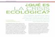 CRISIS ECOLÓGICA ¿QUÉ ES LA CRISIS ECOLÓGICA?argentinambiental.com/.../uploads/pdf/AA44-16-Que_Es_Crisis_Ecologica.pdf · hablar hoy de una “segunda” crisis ecológica mundial,