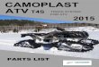 CAMOPLAST ATV T4S TRACK SYSTEM FOR ATV 2015 · camoplast atv t4s my2015 short track tensioner kit 1 7014-00-7222 s-kit atv short track tensioner 1 2 -- track tensionner -- atv t4s