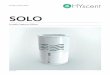 SOLO - HYscent · SOLO Compact Design Because of the DRY refill, the Solo can be used anywhere and in any orientation. Mount the Solo on the wall as a permanent fixture, or use it