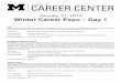 Winter Expo 15 Day 1 - Career Center · Interns - Twelve weeks with us, and you'll have more than a resume filler. More than a checkmark on your way to graduation. You'll leave here