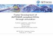 Faster Development of AUTOSAR compliant ECUs through ... · Faster Development of AUTOSAR compliant ECUs - ERTS 2014, Toulouse Outline of the talk Faster Development of AUTOSAR compliant