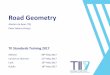 Road Geometry - Tii Geometry Standards Published 2017 TII Publications Number TII Publication Title
