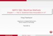 MATH 590: Meshfree Methodsfass/590/notes/Notes590_Ch1Part2Print.pdf · MATH 590: Meshfree Methods Chapter 1 — Part 2: Scattered Data Interpolation in Rd Greg Fasshauer Department