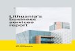 Lithuania’s business services report · contents Dear Ladies and Gentlemen, It is our great pleasure to introduce what is already ... Finnish and Danish ranking high after English