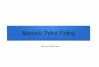 Matplotlib: Python Plotting speleers/teaching/labcalc/slides_python_3.pdf · PDF file Matplotlib: Python Plotting 3D plotting – Module mplot3d This toolkit adds simple 3D plotting