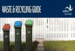 WASTE & RECYCLING GUIDE - wyndham.vic.gov.au · Let’s all do our bit to keep waste out of landfill. Recycling right keeps our city clean and green. The long term vision is to see
