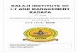 BALAJI INSTITUTE OF I.T AND MANAGEMENT KADAPA International... · 2019-02-18 · IFM- FINANCE PAPER FINACE & MARKETING –FINANCE & HR UNIT-1 Introduction to IFM | BALAJI INST OF