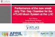 Performance of the new small- strip Thin Gap Chamber for ...alainb/APS2016_ABellerive.pdf · – Motivation – ATLAS at the LHC! The New Small Wheel (NSW) ! The small-strip Thin