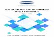 BA SCHOOL OF BUSINESS AND FINANCE RIGA, LATVIA · BA School of Business and Finance is a State owned, self financed business school in Riga, Latvia. Founded in 1992, the school has