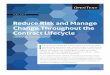 Reduce Risk and Manage Change Throughout the Contract ...schradersworld.com/Work/Links_and_Definitions/CLM...Reduce Risk and Manage Change Throughout the Contract Lifecycle OpenText