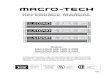 Models: Macro-Tech 600, 1200 & 2400 Macro-Tech …inphase.at/documents/docs/marm.pdfFax: 219-294-8329. Macro-Tech amplifiers are produced by the Professional Audio Division of Crown