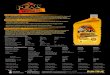 PEAK conventional spec sheet hi res - PEAK Auto...PEAK® CONVENTIONAL MOTOR OIL meets modern engine performance demands for improved resistance to oxidation, deposit control and wear