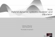 Xcos Hybrid dynamic systems modeler and · PDF file Using functional black-boxes and ... between Scilab and Xcos Editor A free Modelica compiler which enables the simulation of implicit