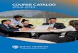 COURSE CATALOG - Carey Business School · 2019-08-21 · close reading of articles and case studies, ... foundation for responding effectively to the ethical challenges of corporate