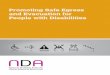 Promoting Safe Egress and Evacuation for People with Disabilities · 2018-01-24 · 1 Foreword The access of buildings for people with disabilities has attracted considerable attention