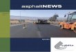 asphaltNEWS - Sabita · Australian Rubberised Asphalt Conference 31-33 Sabita Members 33-35 Asphalt News is published by the Southern African Bitumen Association (Sabita), a non-profit
